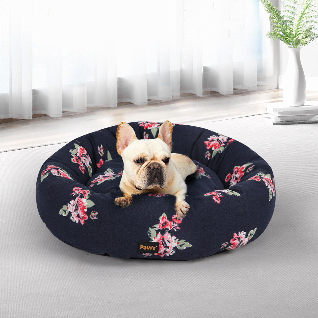 PaWz Dog Calming Bed Pet Cat Washable M Medium-1942353933339070470