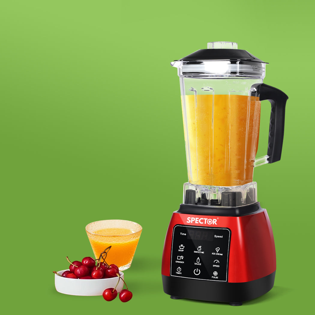 Spector 2L Commercial Blender Mixer Red-2006733306661572614