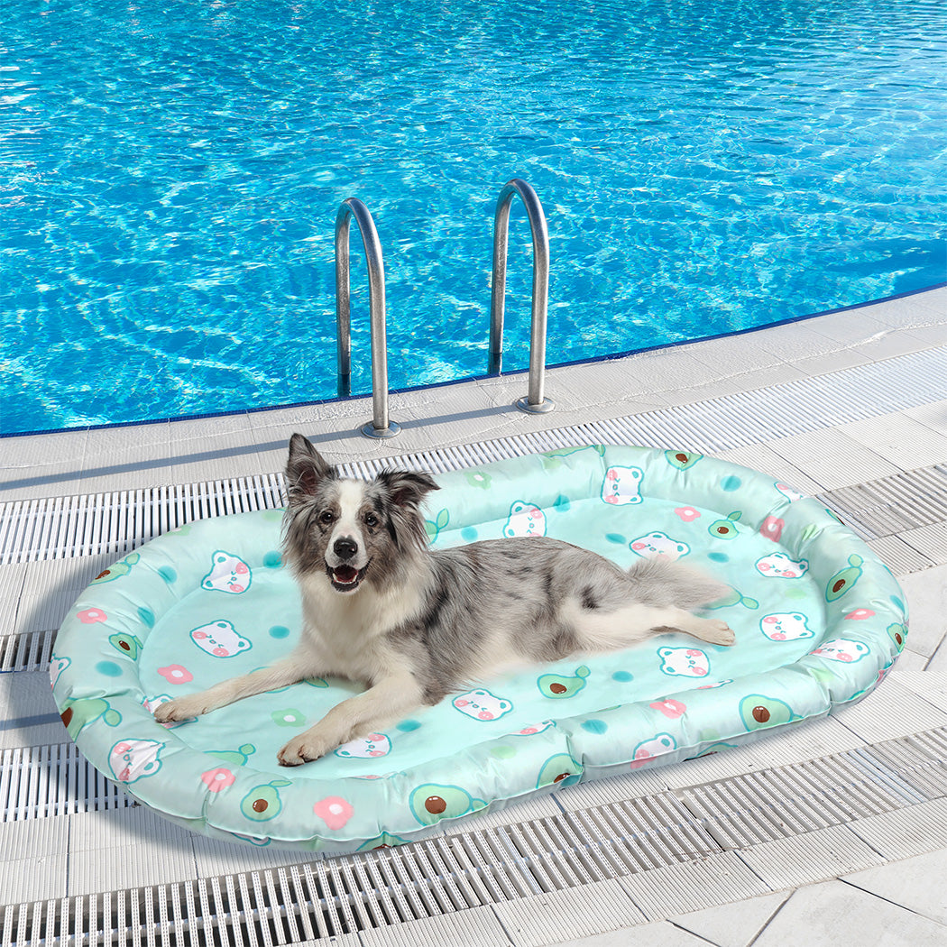 Pawz Pet Cooling Mat XL Green-1942353673833287686