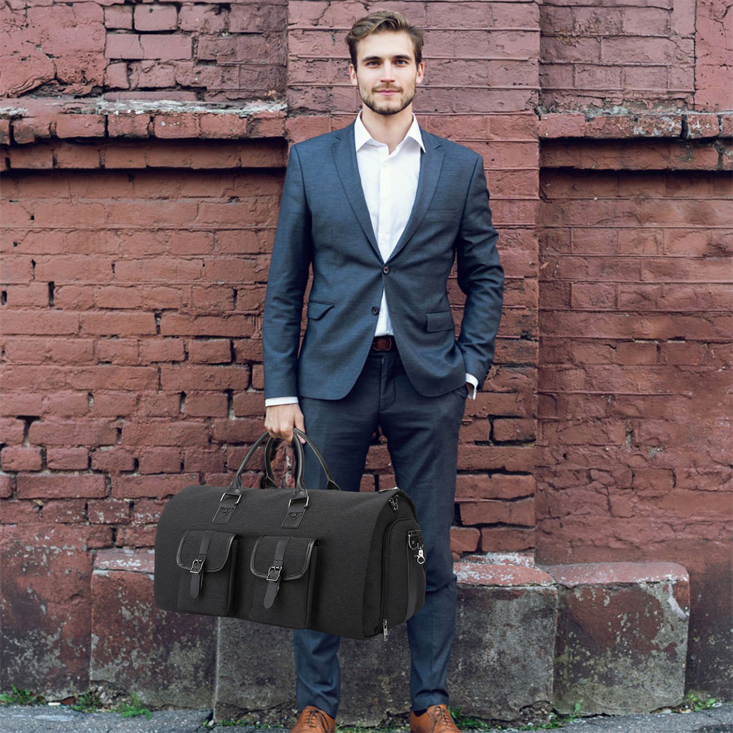 Slimbridge Carry On Garment Bag  2 In 1 Suit Bag-1942353686512668678