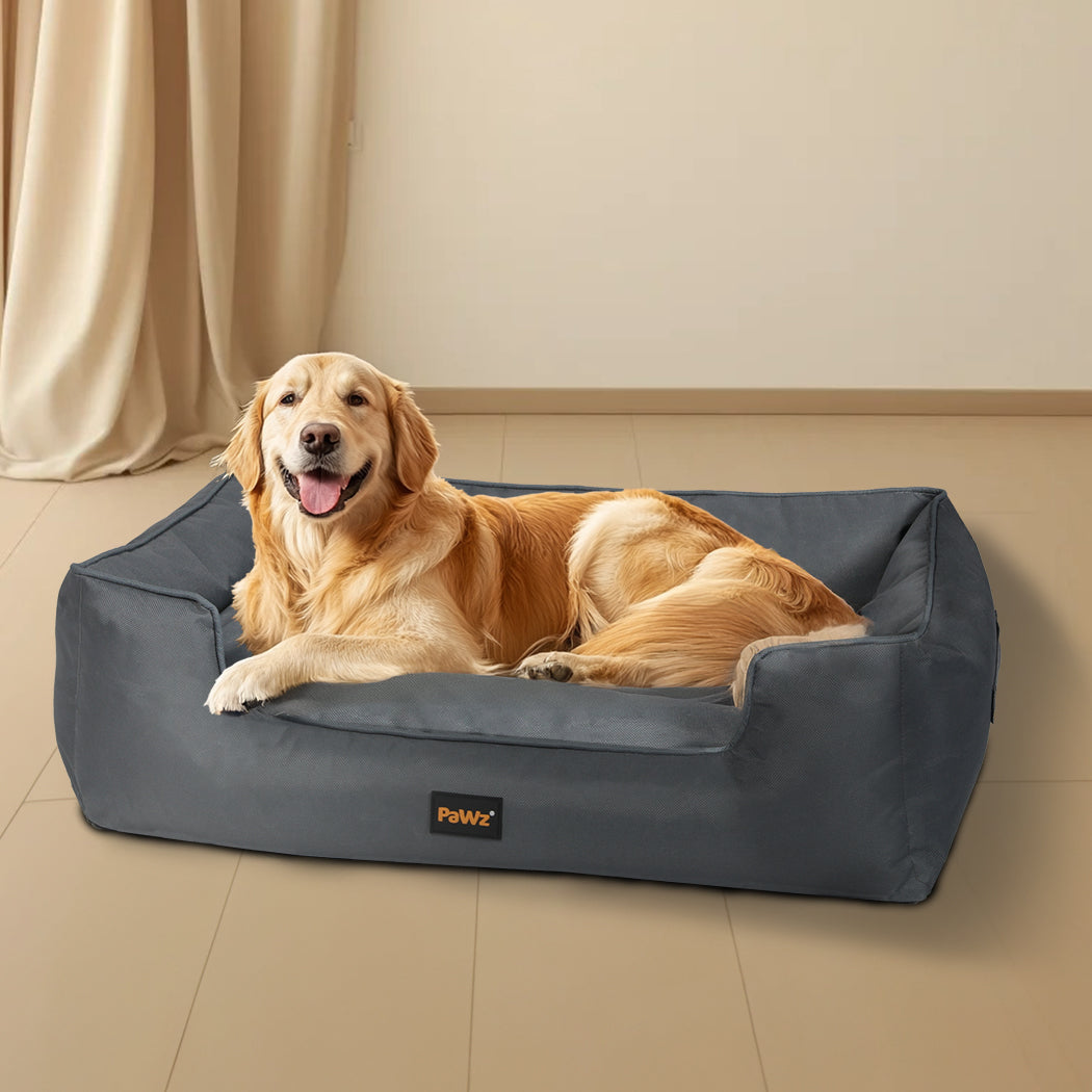 Pawz Waterproof Pet Dog Calming Bed-1942353675322265606