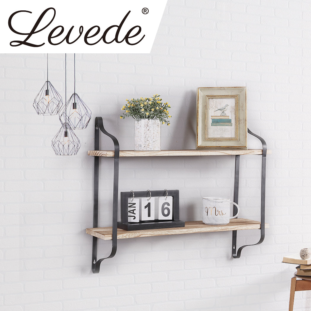 Levede Floating Shelves Brackets Display-1910113033166917638
