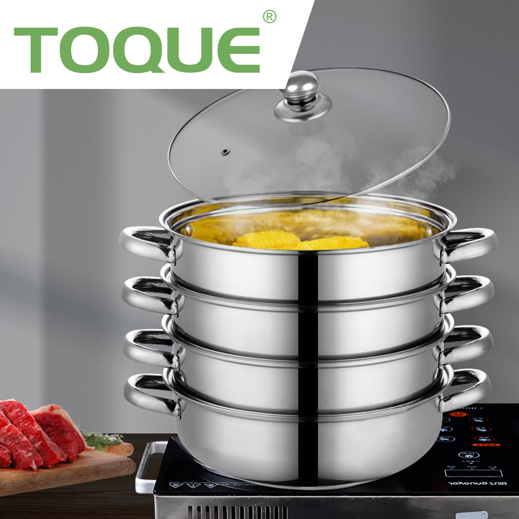 TOQUE Stainless Steel Steamer Meat Vegetable-1942352920213327878