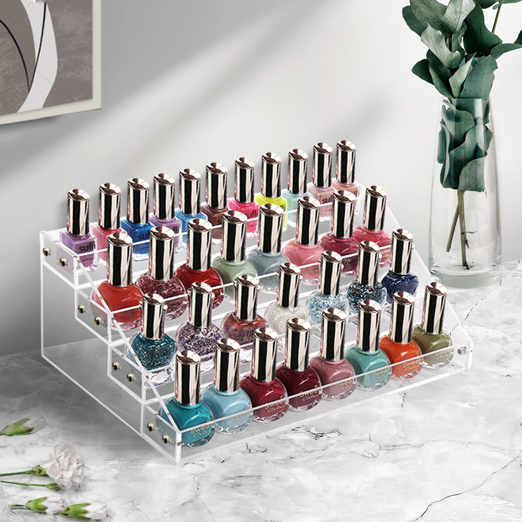 Clear Acrylic Nail Polish Varnish Cosmetics-1942353177064116230
