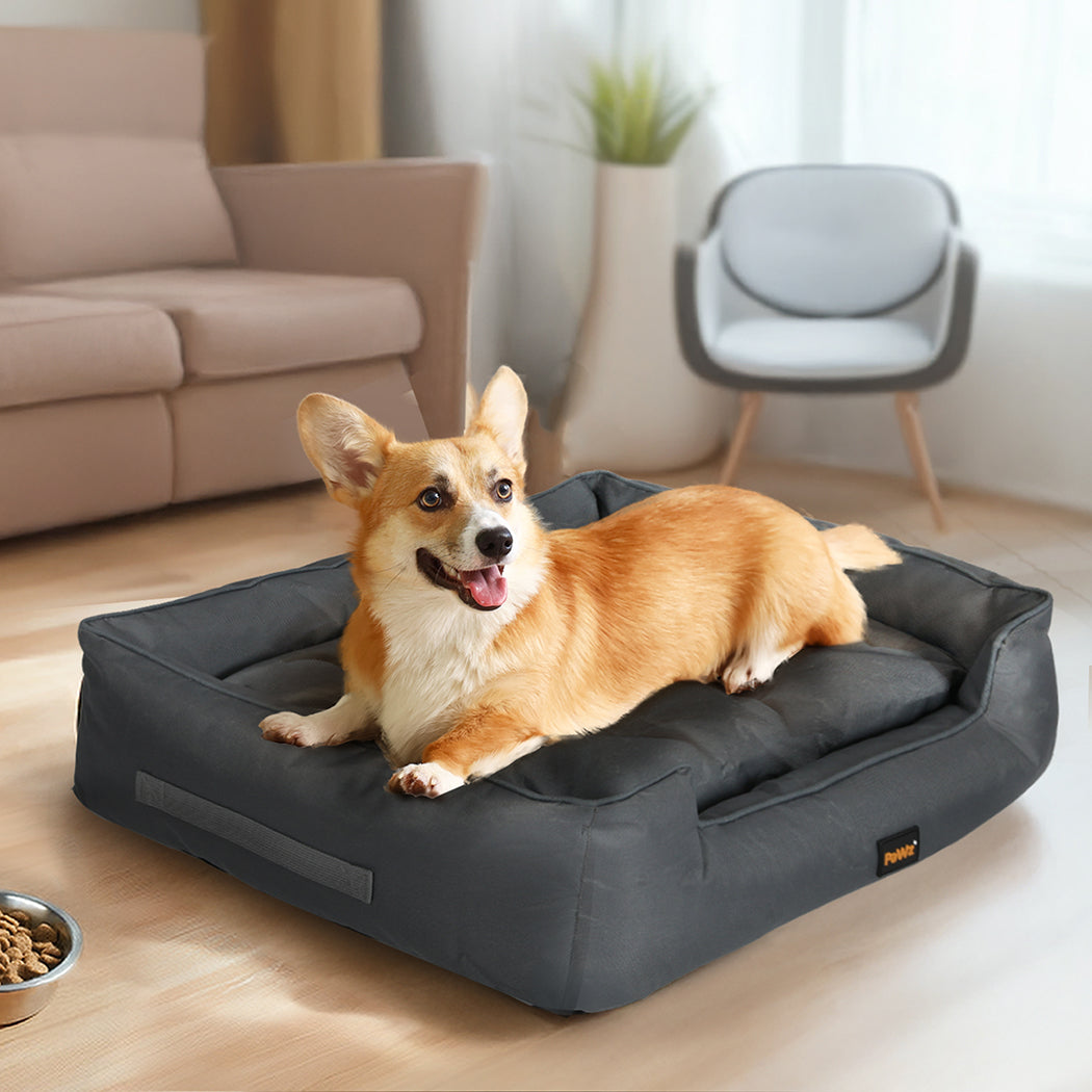 Pawz Waterproof Pet Dog Calming Bed-1942353674944778246