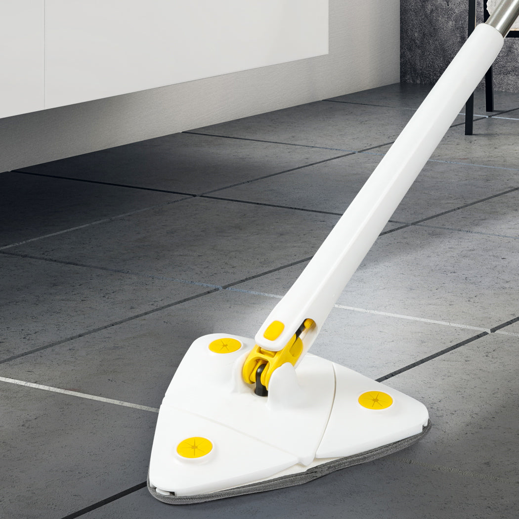 Cleanflo Spin Cleaning Mop 360? Rotatable White-1942353418085601286