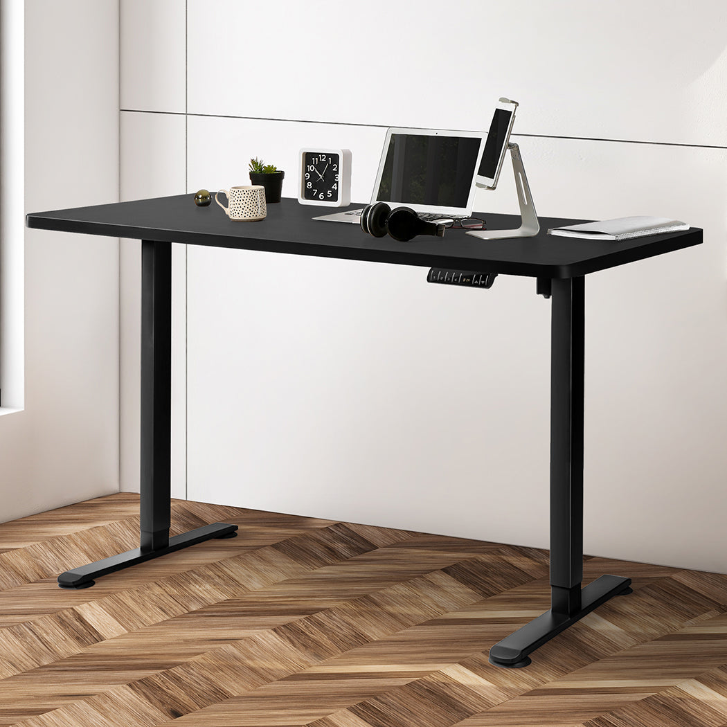 Levede Motorised Standing Desk Height 120cm Black 800x 1.5MM-1910112992243093510