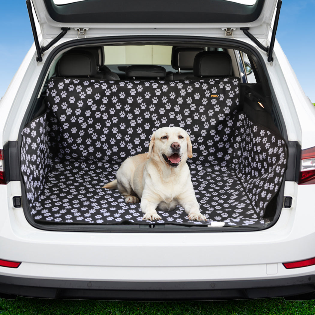 PaWz Pet Boot Car Seat Cover Hammock Black-1942353932844142598
