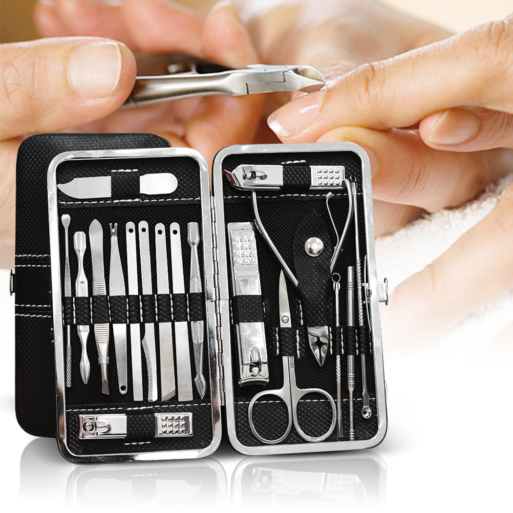 18PCS Manicure Pedicure Stainless Toe-1942353045950173190