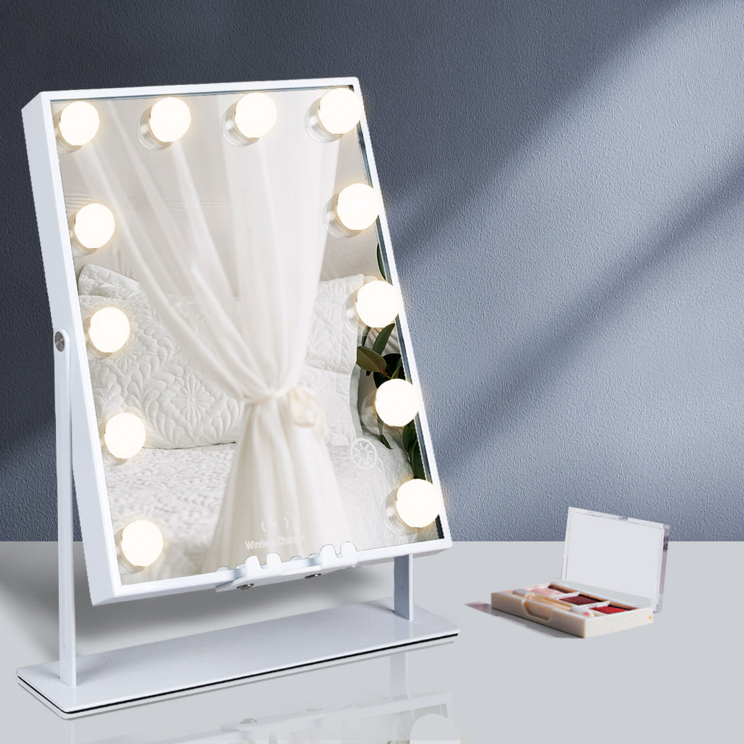 Makeup Mirror Led Lighted Bluetooth Medium-1942353092465004550