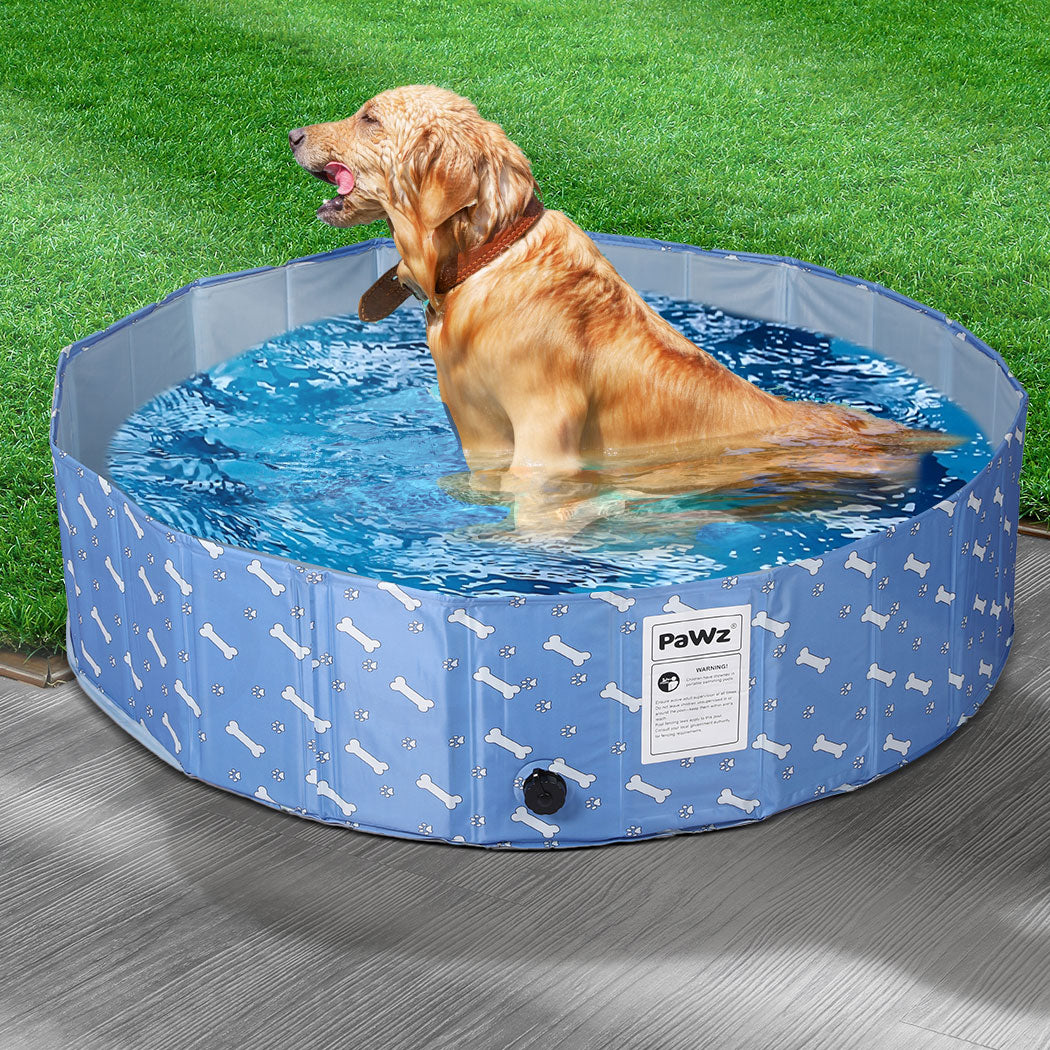 PaWz Folding Swimming Pool Dog Cat Washing M Medium-1942353064245727238