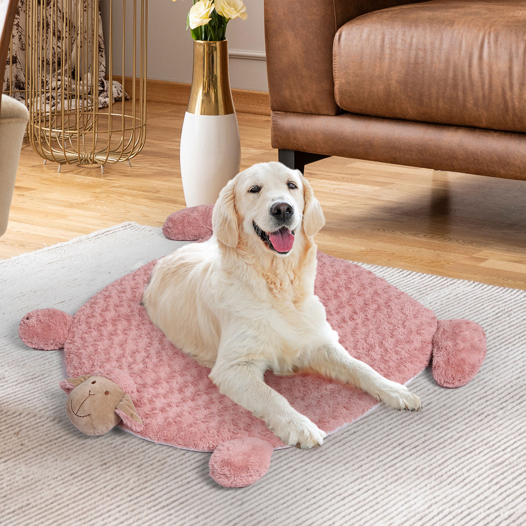 PaWz Pet Bed Cat Calming Bed Dog Squeaky M Pink Medium-1942353077327761414
