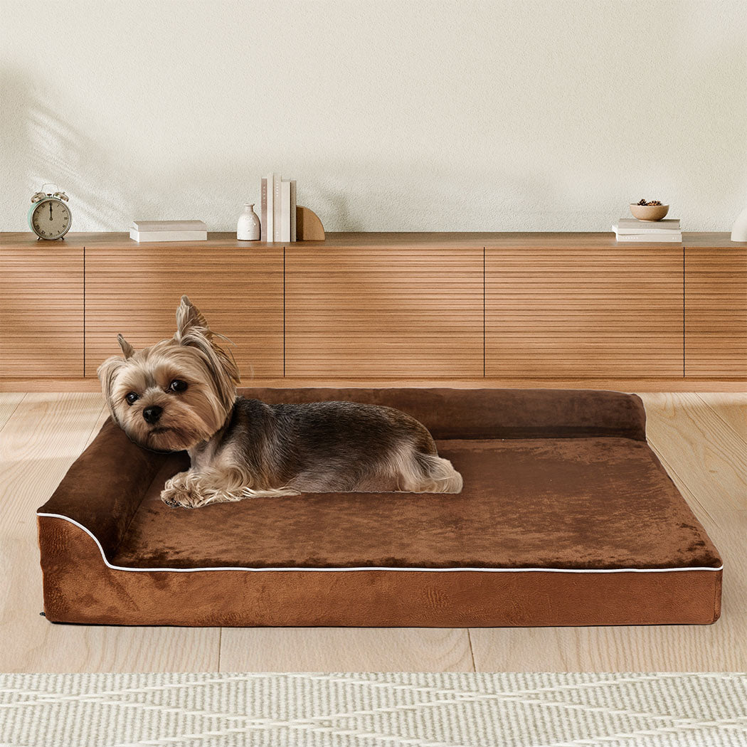 Pawz Orthopedic Dog Bed M Coffee-1942353668439412742