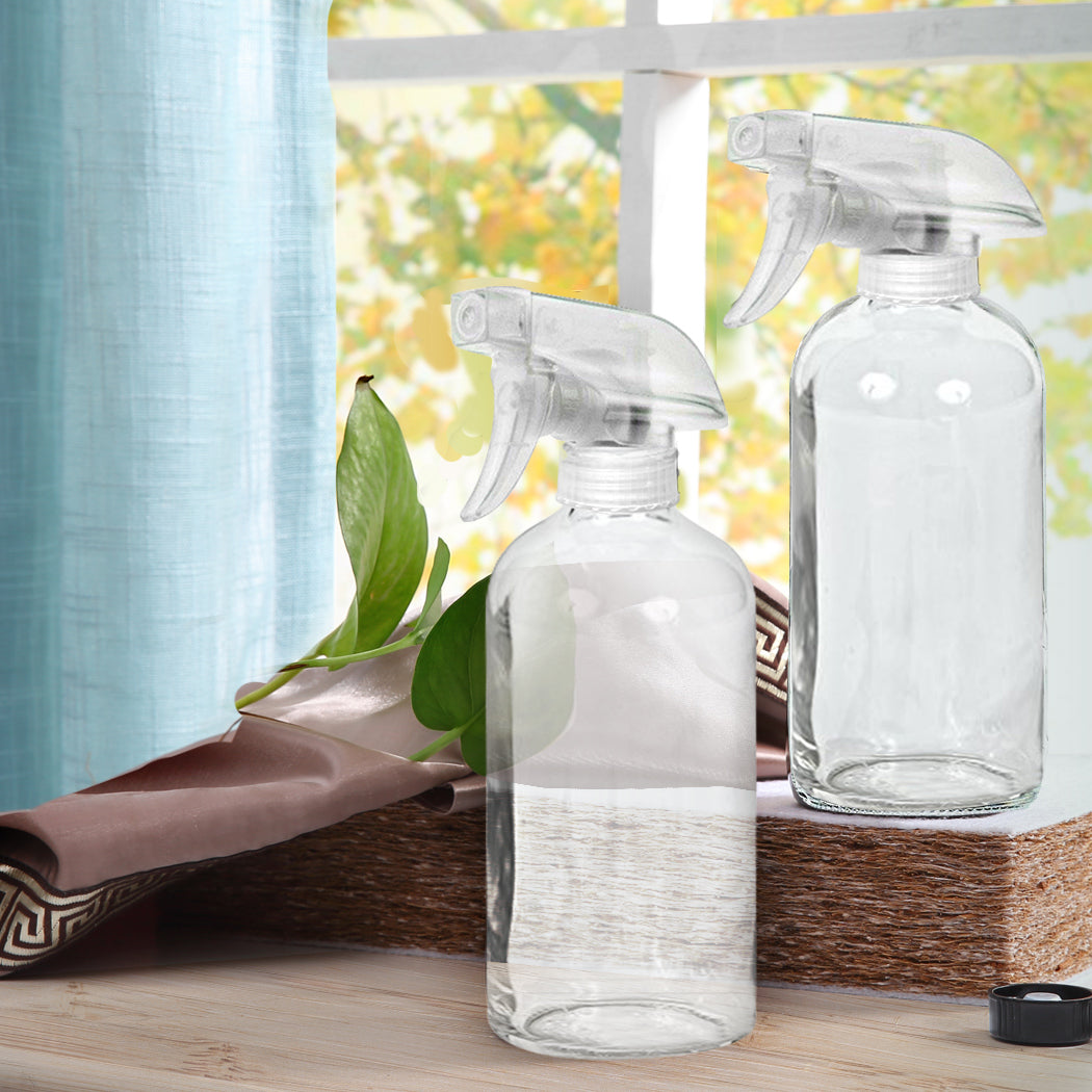 4x 500ml Clear Glass Spray Bottles Trigger-1942353282668302342