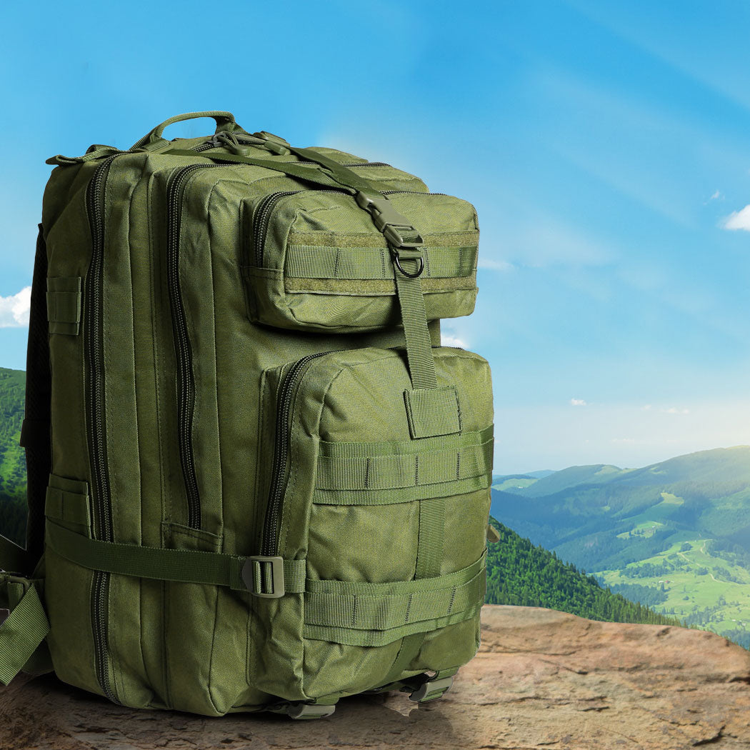 Slimbridge 40L Military Tactical Backpack Army green-1942352888558915590