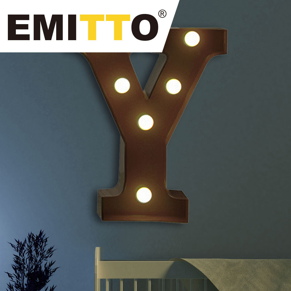 LED Metal Letter Lights Free Standing-1942353641616838662