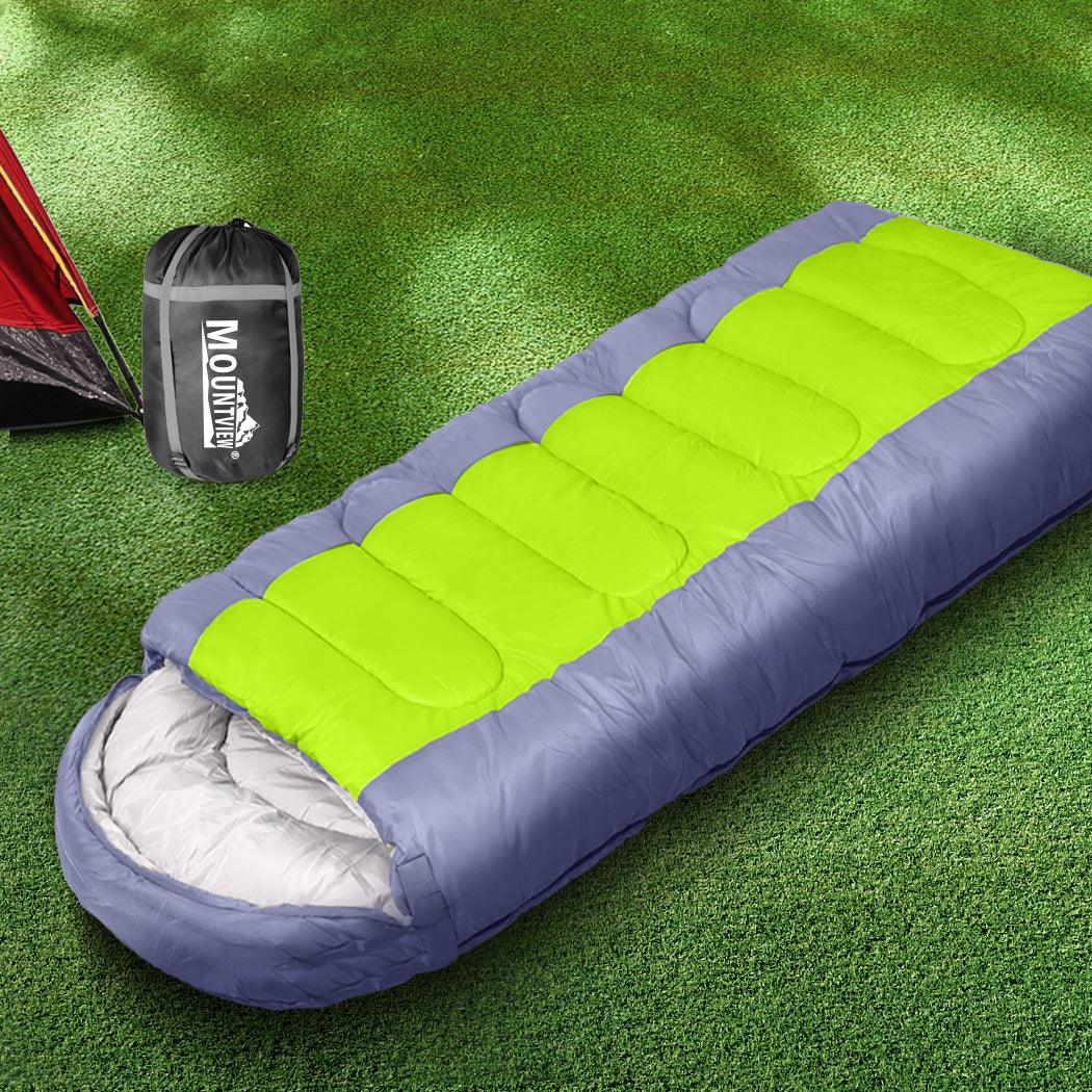 Mountview Sleeping Bag Outdoor Camping Grey-1942352888173039622