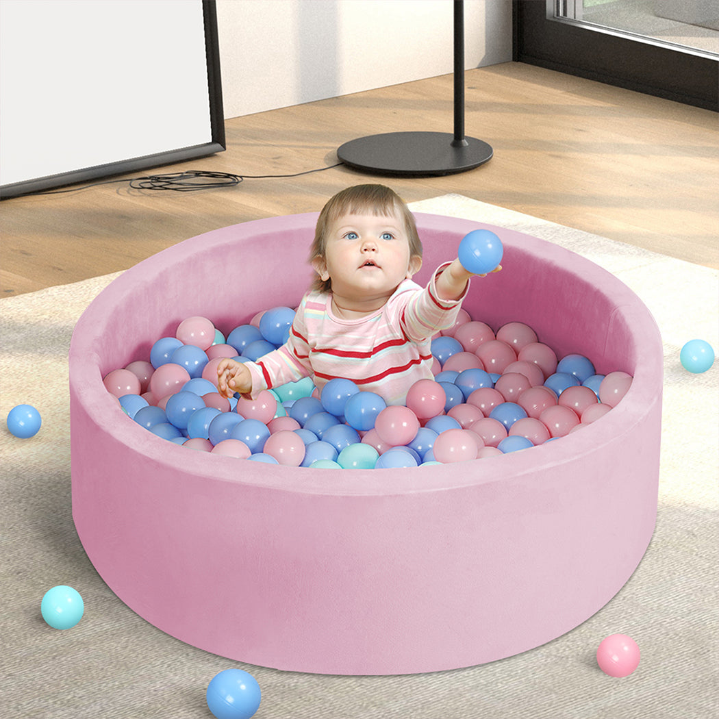 BoPeep Kids Balls Pit Baby Ocean Play Pink-1942353269405913094