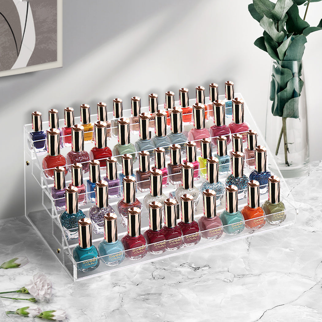 5 Tier Nail Polish Clear Acrylic Varnish-1942353177248665606
