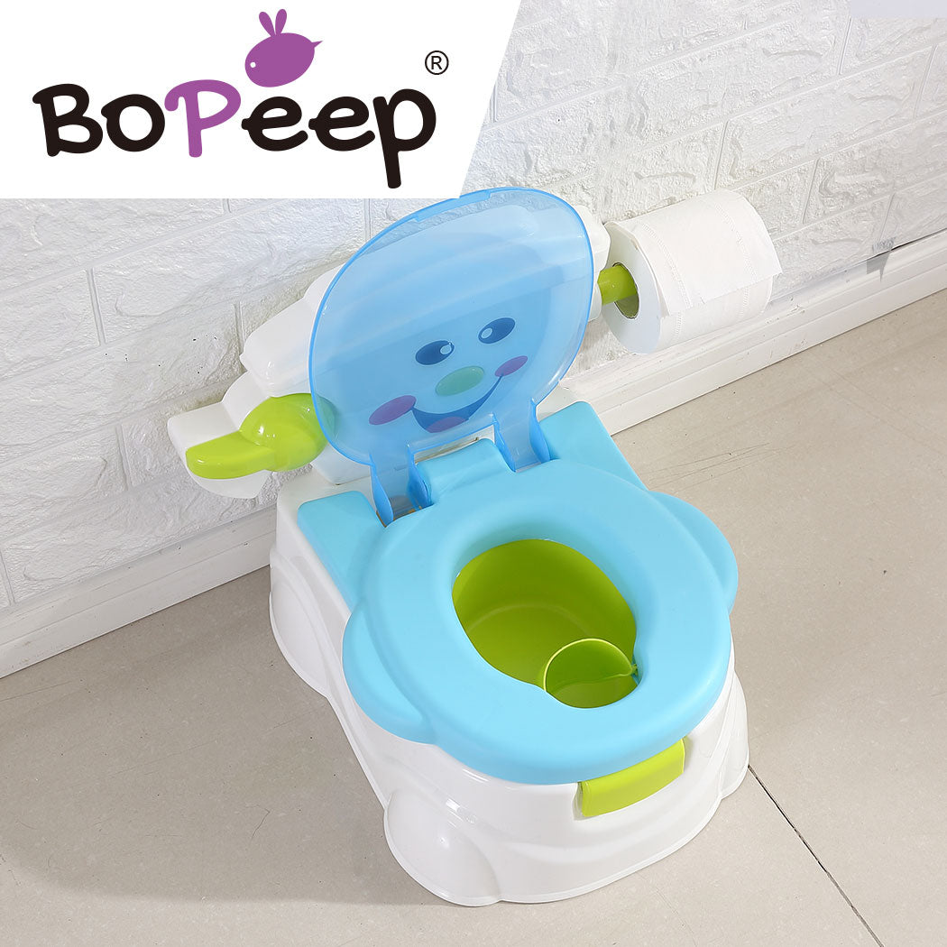 BoPeep Kids Potty Trainer Seat Safety Blue-1910113090763100166