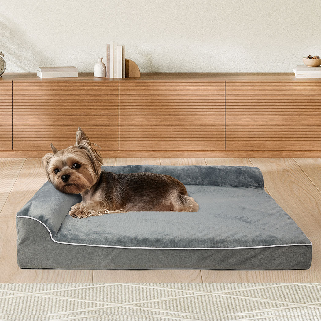 Pawz Orthopedic Dog Bed M Grey-1942353668812705798
