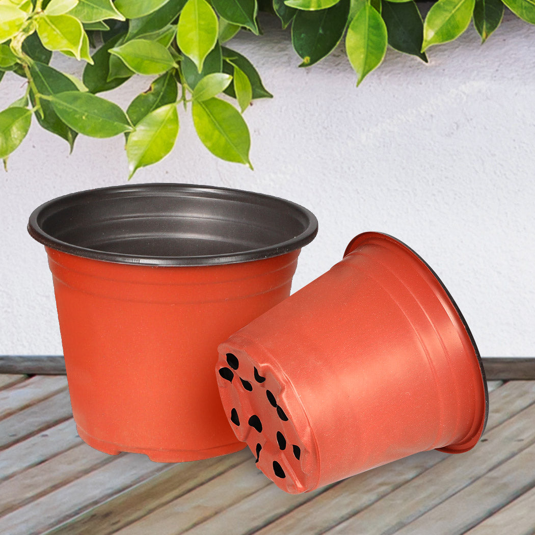 Lambu 100x Plastic Plant Pots Bulk Flowers Large-1942353755366363142