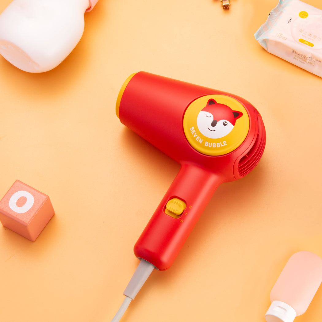 Low Heat Speed Hair Dryer Baby Infant Red-1942352975502643206