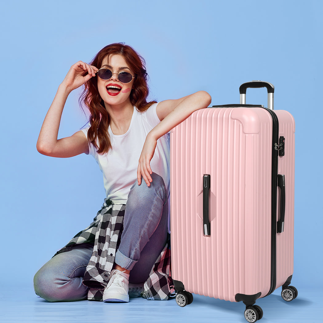 Slimbridge 30" Trunk Luggage Travel Pink 3.05x3.65m-1942352946952015878