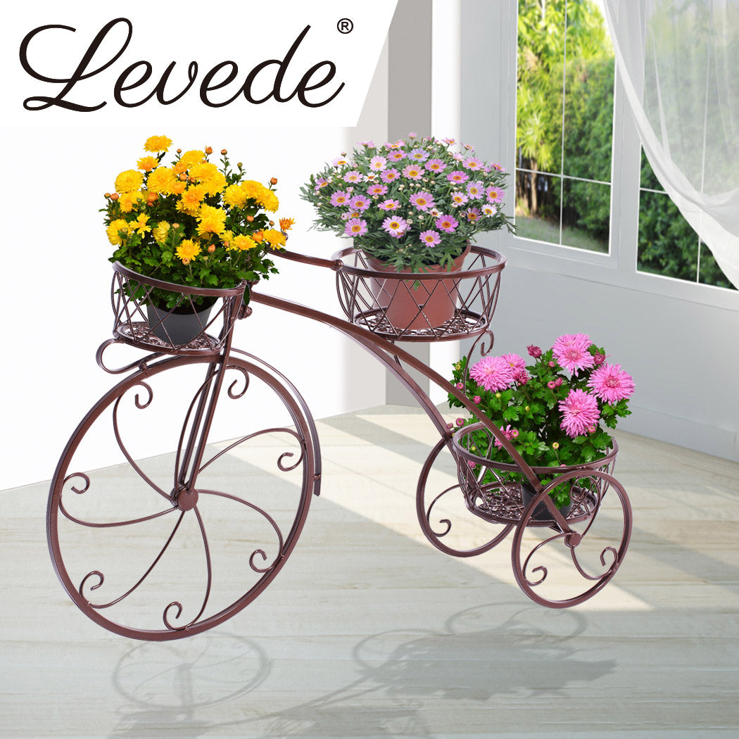 2x Levede Plant Stand Outdoor Indoor Bronze-1942353738035499014