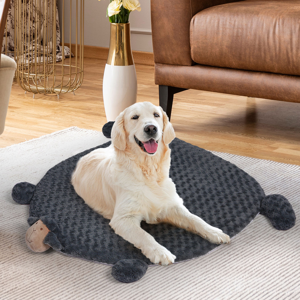 PaWz Pet Bed Cat Calming Bed Dog Squeaky M Charcoal Medium-1942353076971245574
