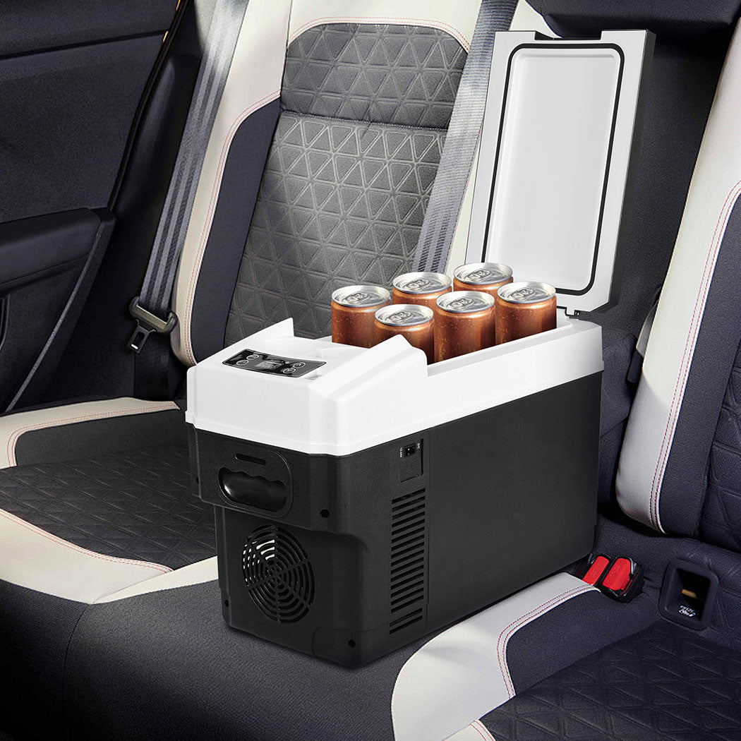 Spector Portable Car Fridge 12V Mini Refrigerator Freezer Camping Travel Cooler-1942353636445261830