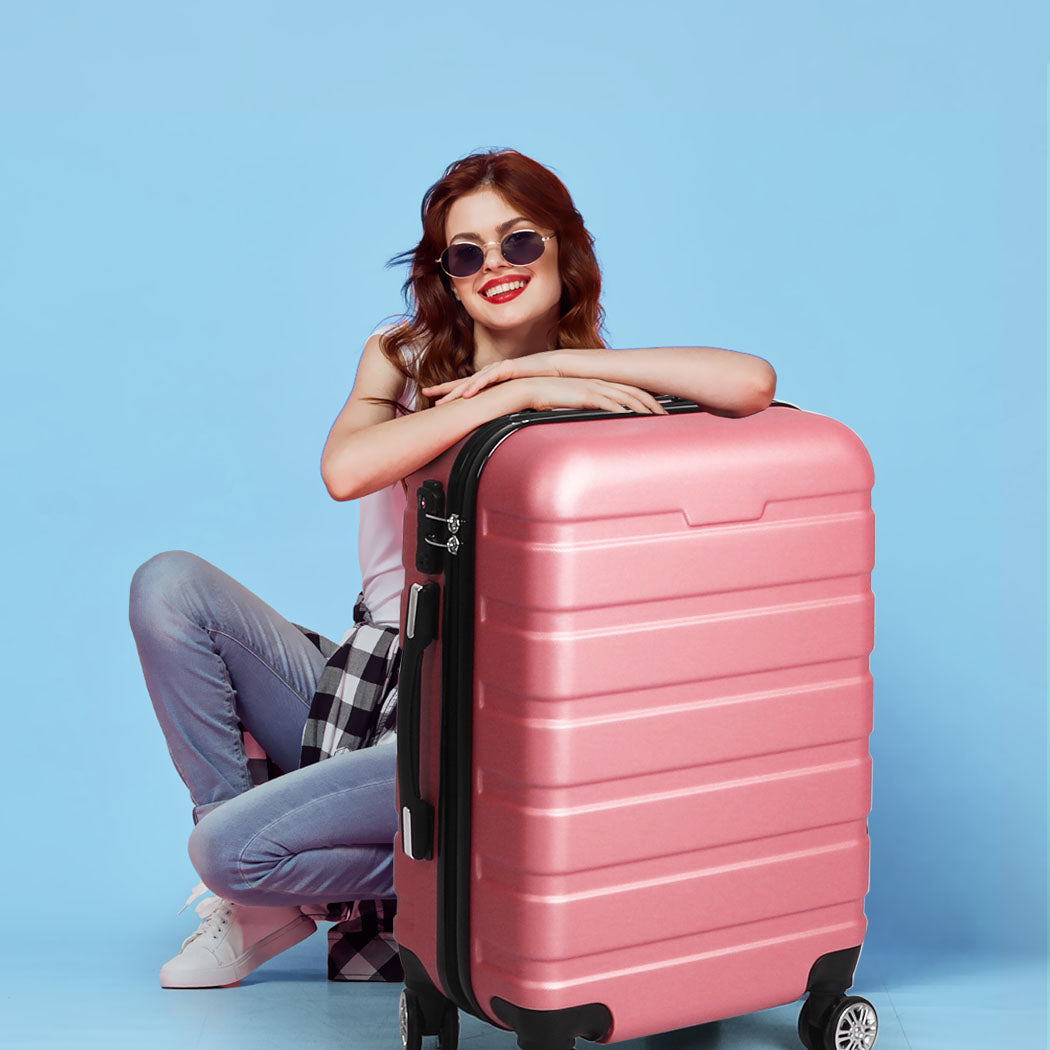 Slimbridge 28"Luggage Case Suitcase Rose Gold 28 inch-1942352940102717446