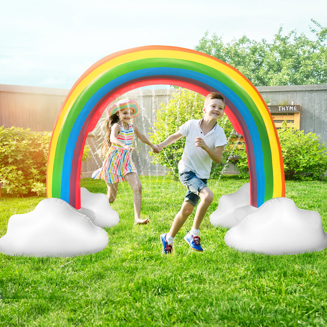 Inflatable Sprinkler Arch Rainbow Water-1942353262216876038