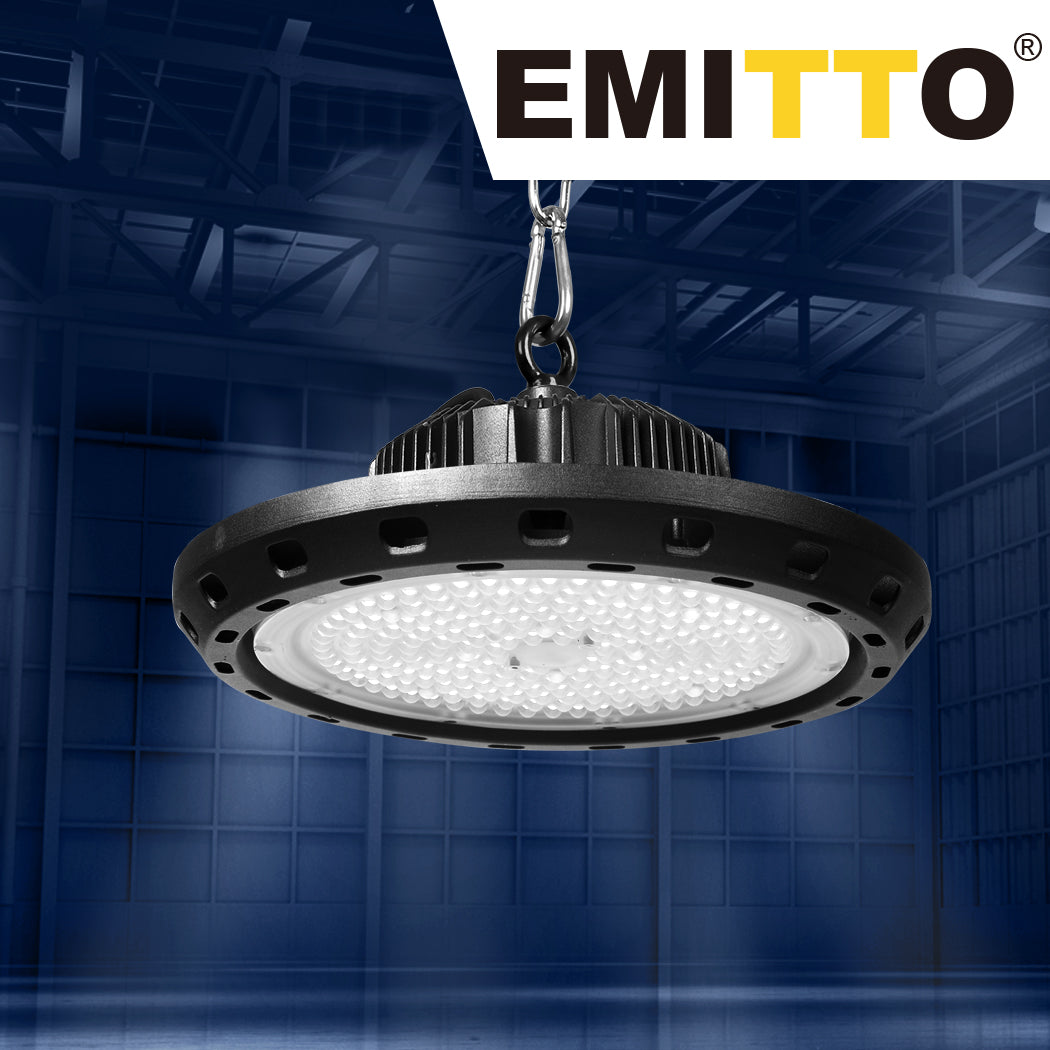 EMITTO Shed LED Lights UFO High Bay 100W-1910112862286778374