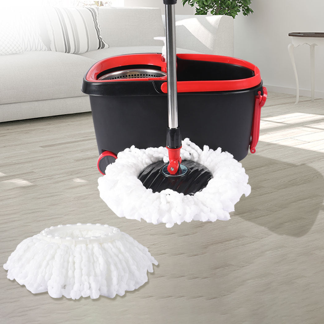 Cleanflo Spin Mop Bucket Set 360? Degree Black-1942353180893515782