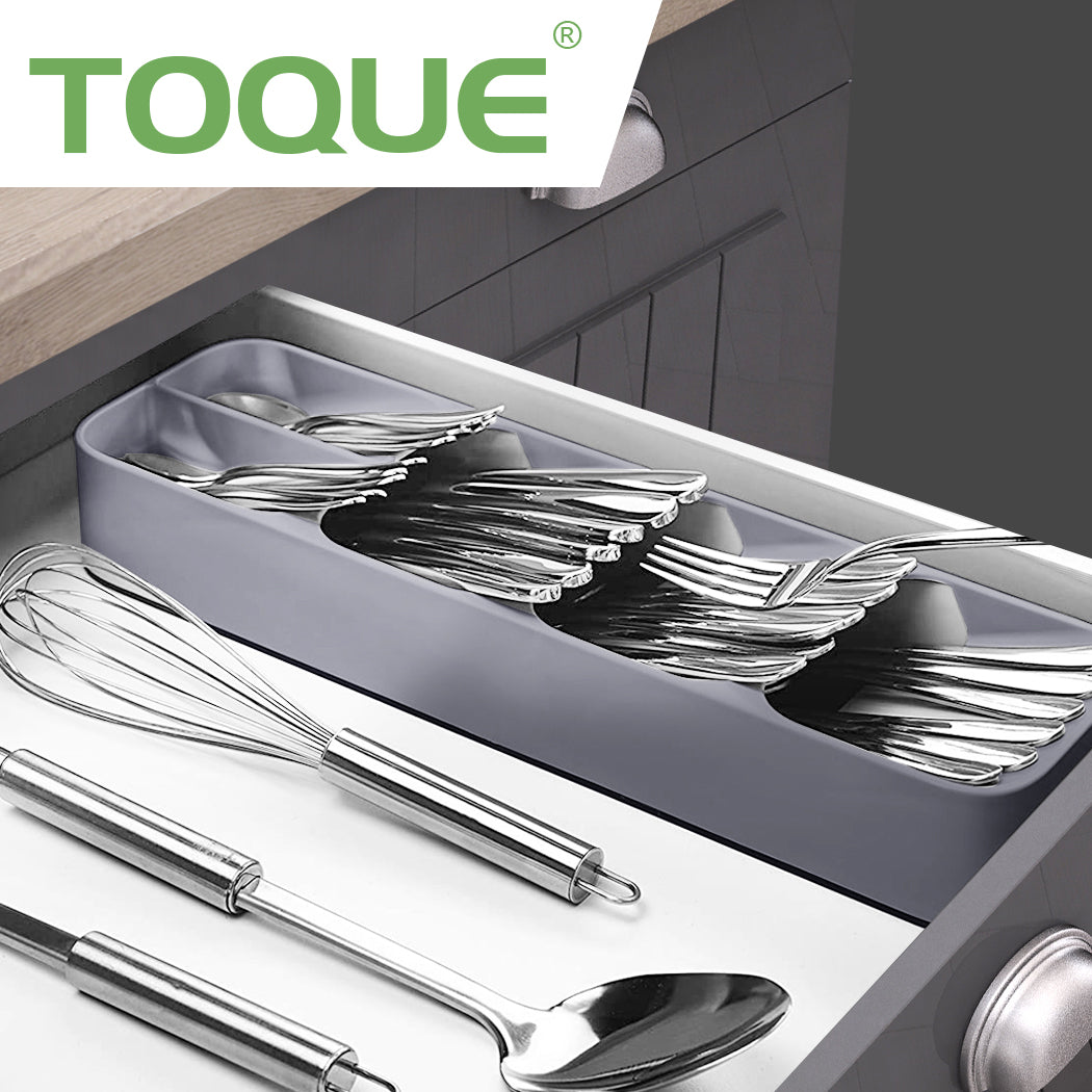 2x Cutlery Organiser Drying Tray Kitchen-1942352922629246982