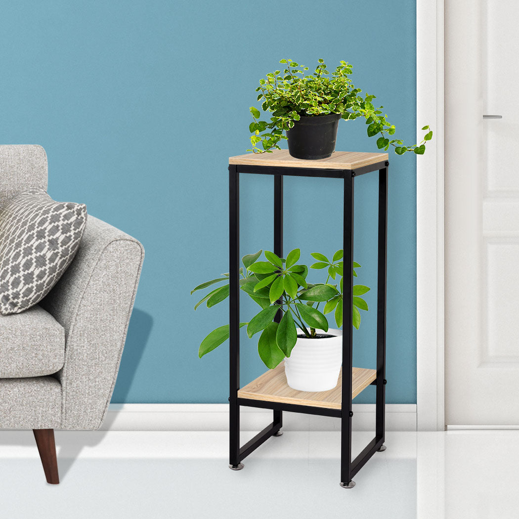 Levede Plant Stand Garden Home Decor Natural Medium-1942353757052473350