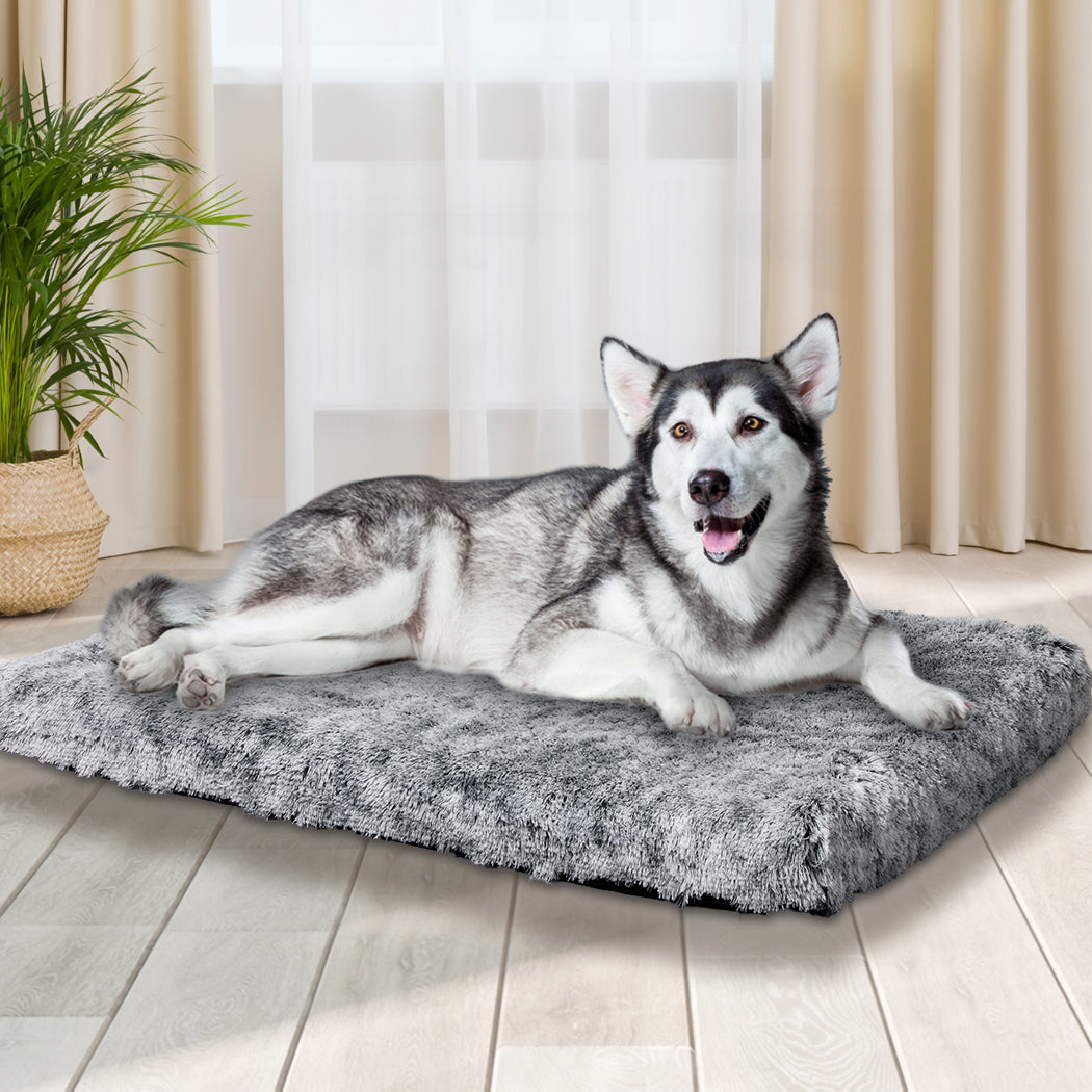 PaWz Dog Mat Pet Calming Bed Memory XL Charcoal X-Large-1942352741628252166