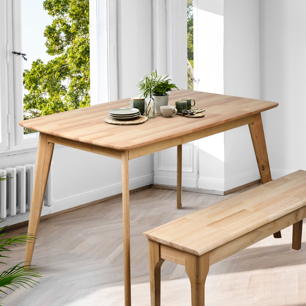 Levede Dining Sets 1XTable+1XBench Chair-1910113304207036422