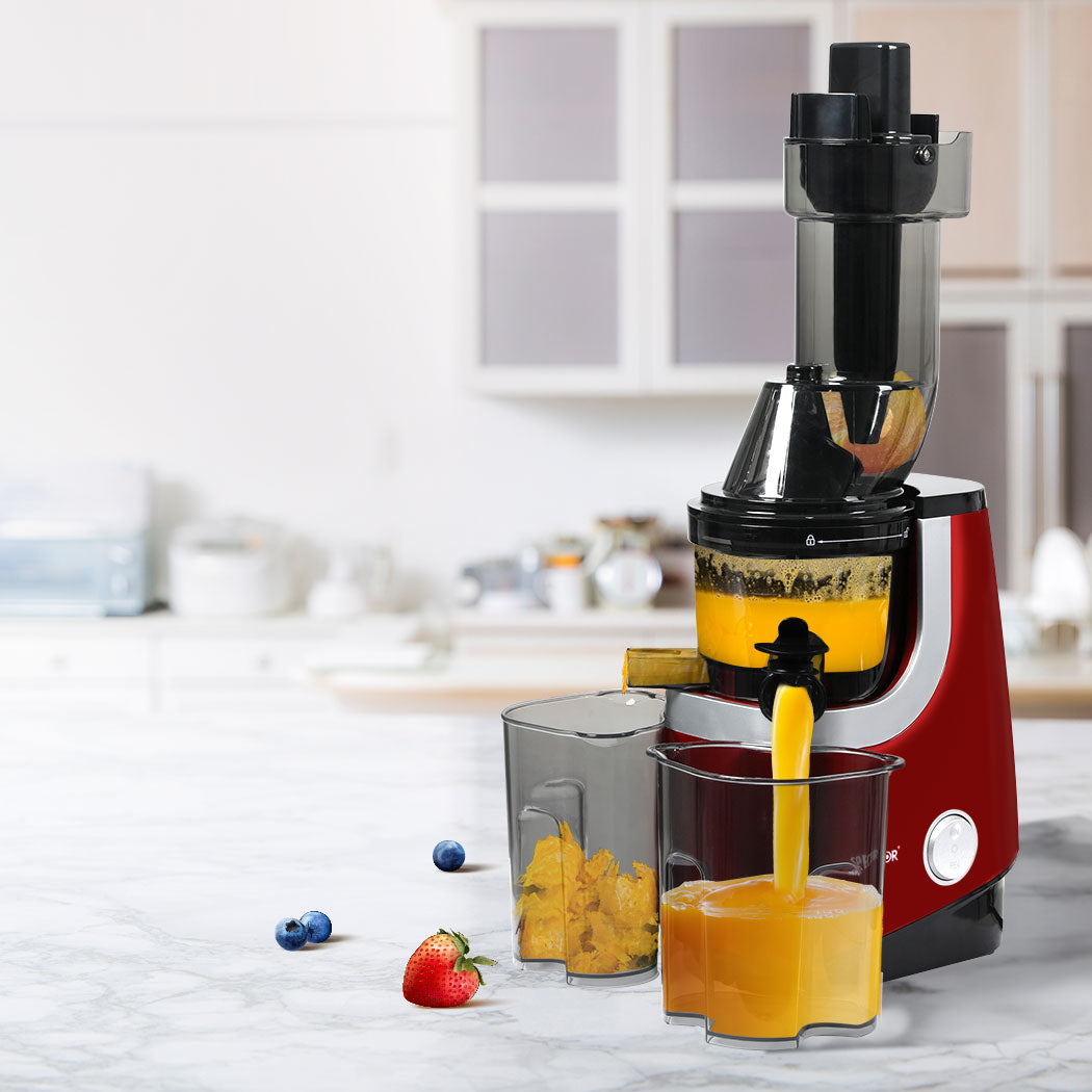Spector Cold Press Slow Juicer Whole Red-2006733190655512582