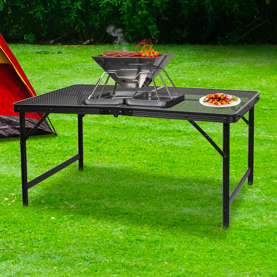Levede Grill Table BBQ Camping Tables Large-1942352897937379334
