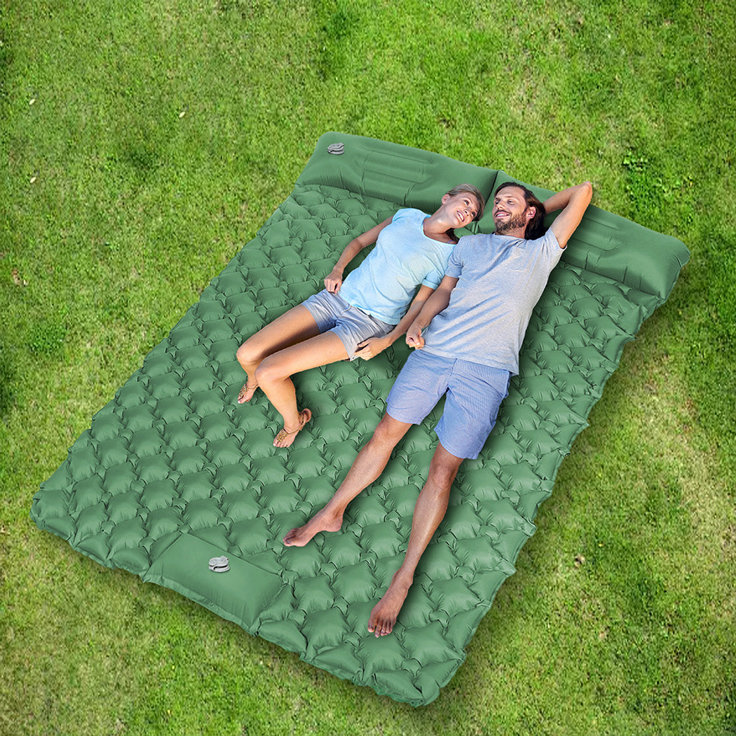 Mountview Sleeping Pad Inflatable Camping Double-1942353681102016518