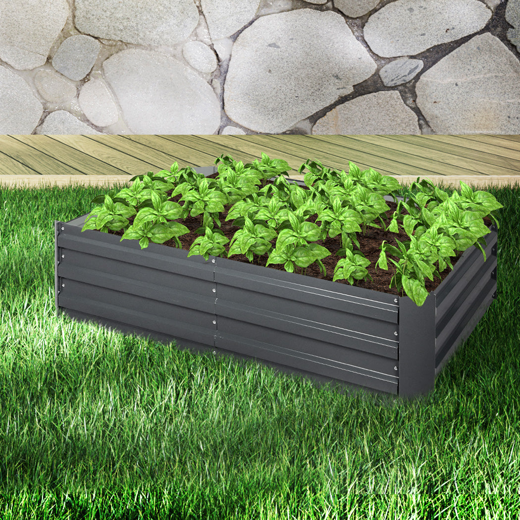 Lambu Garden Bed Planter Coated Steel-1942353175818407942