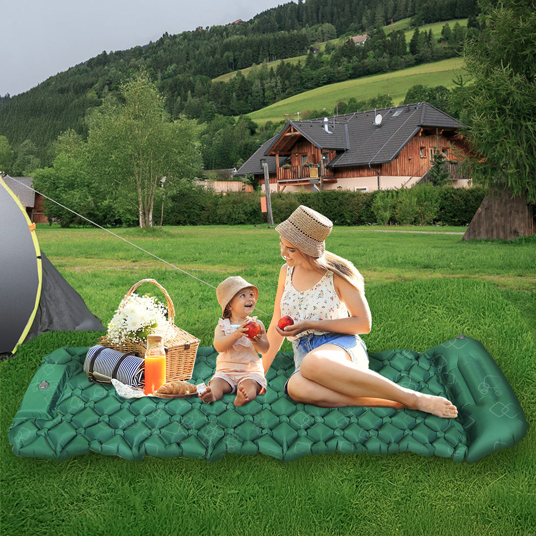 Mountview Sleeping Air Pad Inflat Camping Single-1942353681278177286