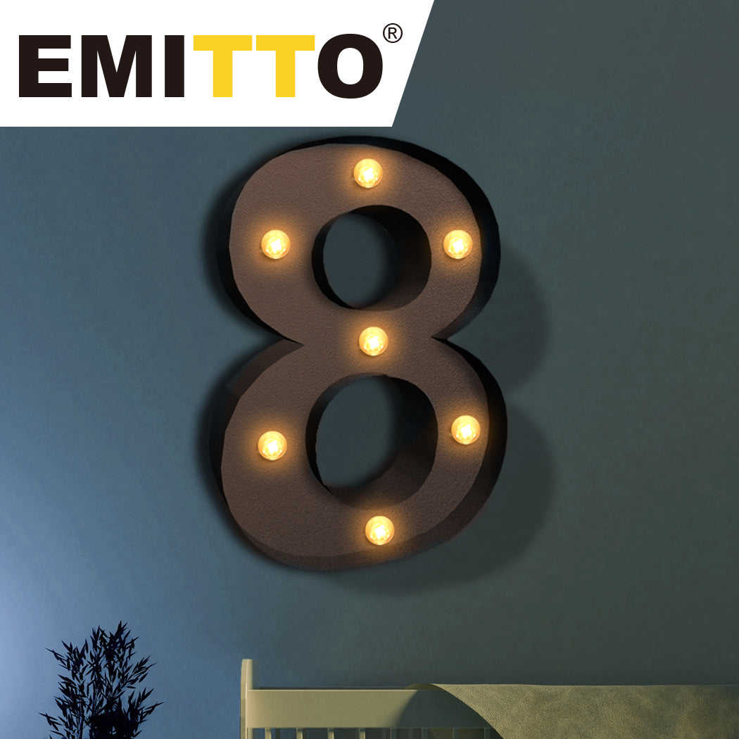 LED Metal Number Lights Free Standing-1942353642350841862