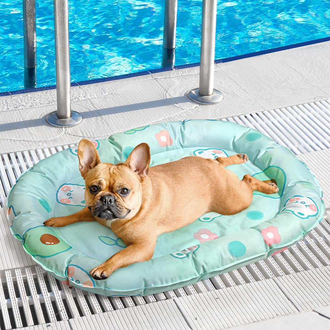 Pawz Pet Cooling Mat M Green-1942353672415612934