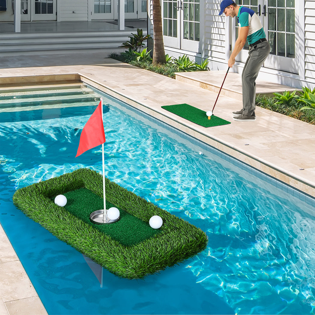 Centra Floating Golf Green Mat Set Outdoor-1942353711762378758