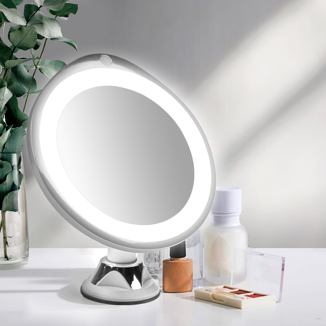 10x Magnifying Makeup LED Mirror 360 Dgree-1942353045765623814