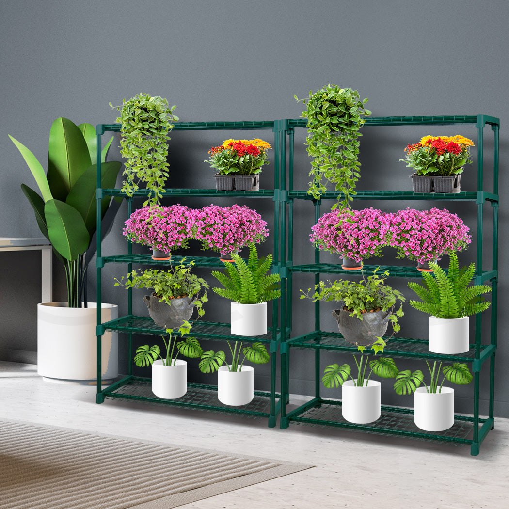 Levede 2x5 Tier Plant Shelve Garden-1942353743609729030