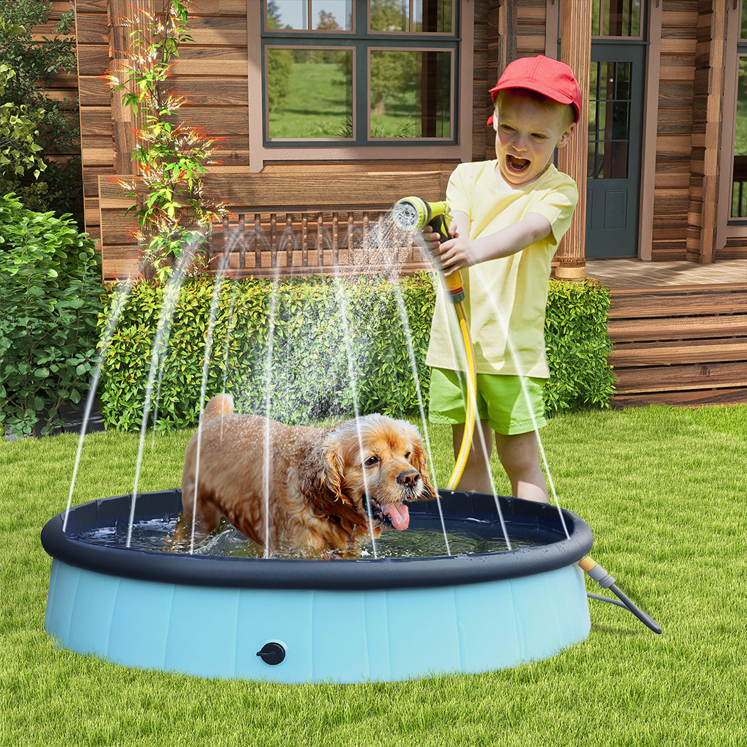 Pawz Folding Dog Swimming Pool-1942353667134984198
